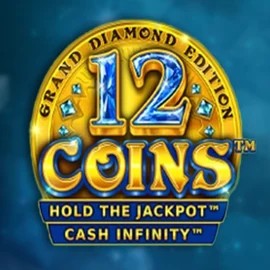 12 Coins Grand Diamond Edition online game logo by Wazdan on casoocasino.co
