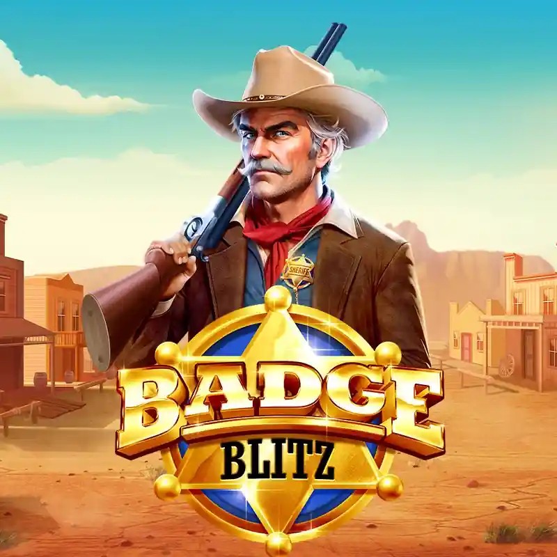Try Badge Blitz slot by Pragmatic Play on casoocasino.co – logo image
