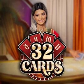 32 Cards casino game by Ezugi – featured logo at Casoo Casino