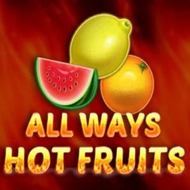 All Ways Hot Fruits slot logo by Amatic Industries at Casoo Casino