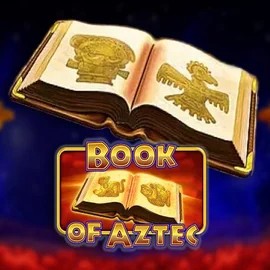 Official Slots logo: Book of Aztec by Amatic Industries at Casoo Casino