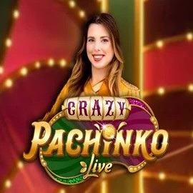 Crazy Pachinko logo by Evolution Casoo Casino