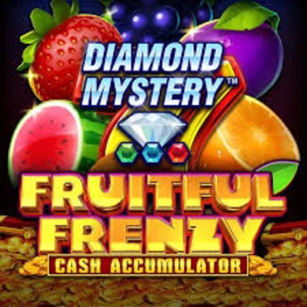 Slots logo of Diamond Mystery Fruitful Frenzy Cash Accumulator from Greentube at Casoo Casino