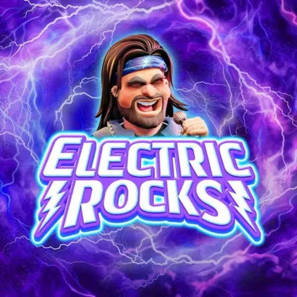 Electric Rocks casino game by Inspired Gaming – featured logo at Casoo Casino