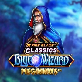 Try Fire Blaze Blue Wizard Megaways slot by Rarestone Gaming on casoocasino.co – logo image