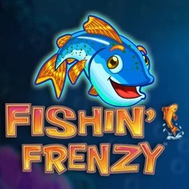 Fishin Frenzy logo – Slots by Blueprint Gaming at Casoo Casino