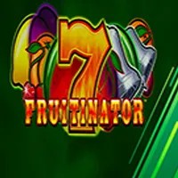 Fruitinator Jackpot King slot logo by Blueprint Gaming at Casoo Casino