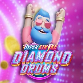 Slots logo of Hyper Strike Diamond Drums from Gameburger Studios at Casoo Casino