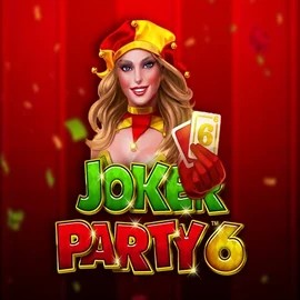 Official Slots logo: Joker Party 6 by Greentube at Casoo Casino