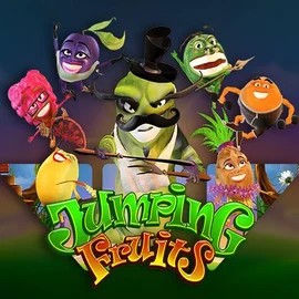 Jumping Fruits by Wazdan, showcased at casoocasino.co – game logo