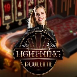 Lightning Roulette game by Evolution – logo hosted on Casoo Casino