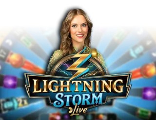 Lightning Storm slot visual from Evolution available on casoocasino.co
