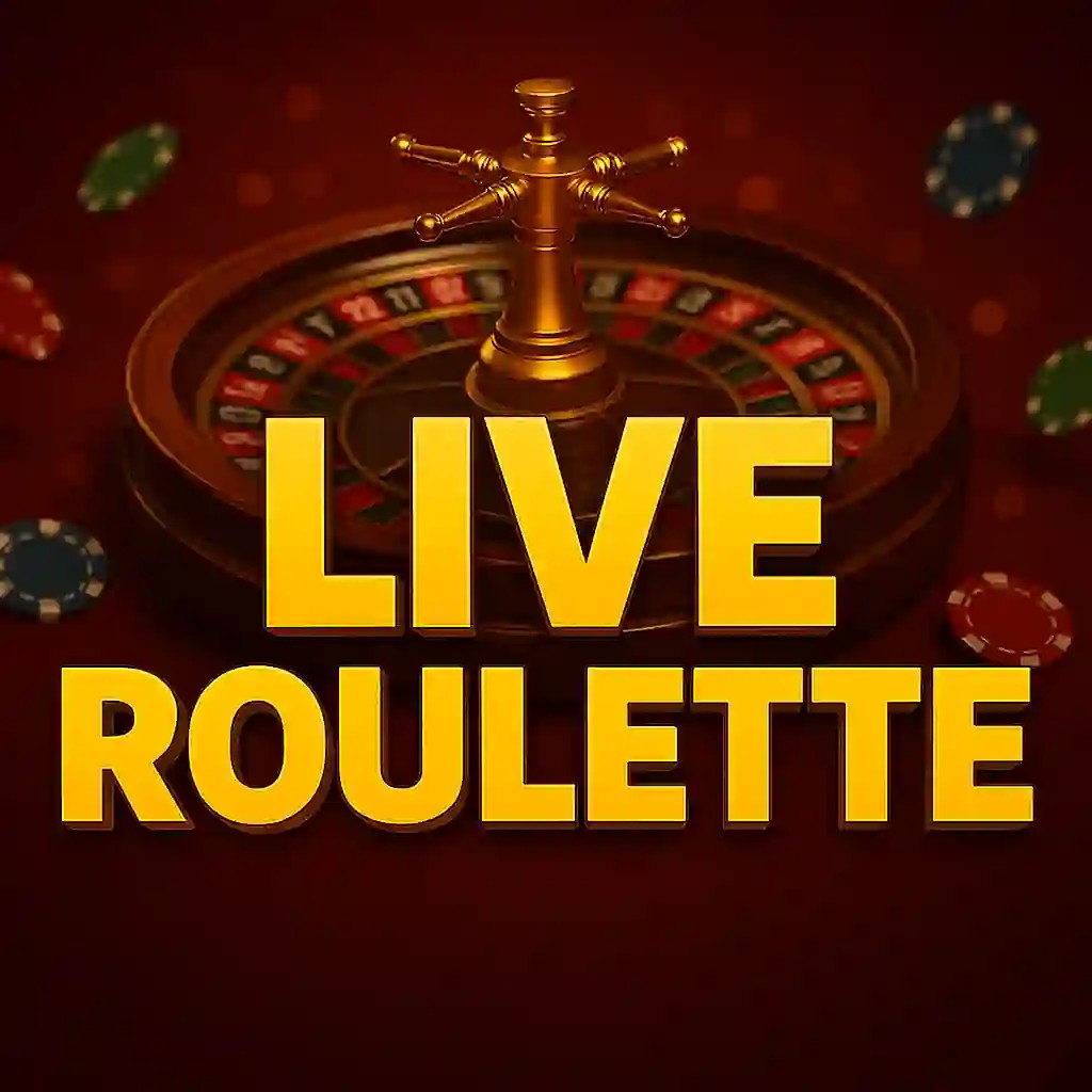 Live Roulette slot icon by Evolution, available at Casoo Casino