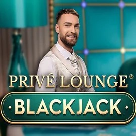 Privé Lounge Blackjack online game logo by Pragmatic Play on casoocasino.co