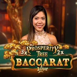 Prosperity Tree Baccarat logo by Evolution at Casoo Casino