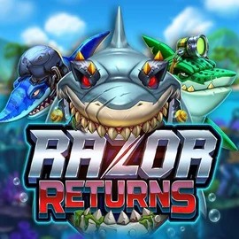 Razor Returns logo by Push Gaming at Casoo Casino