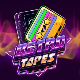 Retro Tapes logo by Push Gaming Casoo Casino