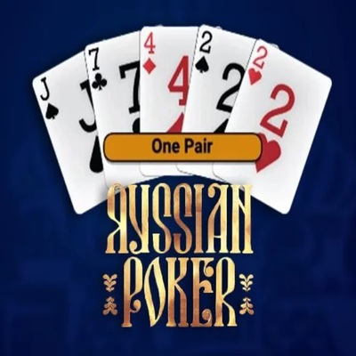 Russian Poker logo by OneTouch Games at Casoo Casino