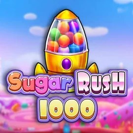 Sugar Rush 1000 slot logo by Pragmatic Play at Casoo Casino