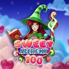 Official Slots logo: Sweet Alchemy 100 by Play’n GO at Casoo Casino