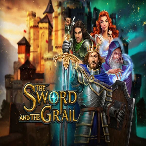 The Sword and the Grail by Play'n GO, showcased at casoocasino.co – game logo