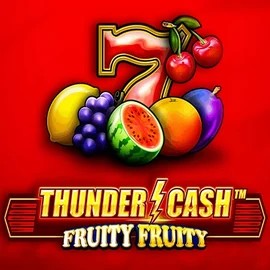 Thunder Cash Fruity Fruity online game logo by Novomatic on casoocasino.co