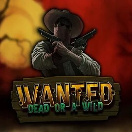 Wanted Dead or a Wild logo by Hacksaw Gaming Casoo Casino